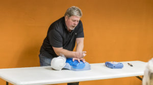 Todd Washington Teaching CPR